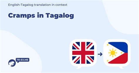 cramping in tagalog|Google Translate.